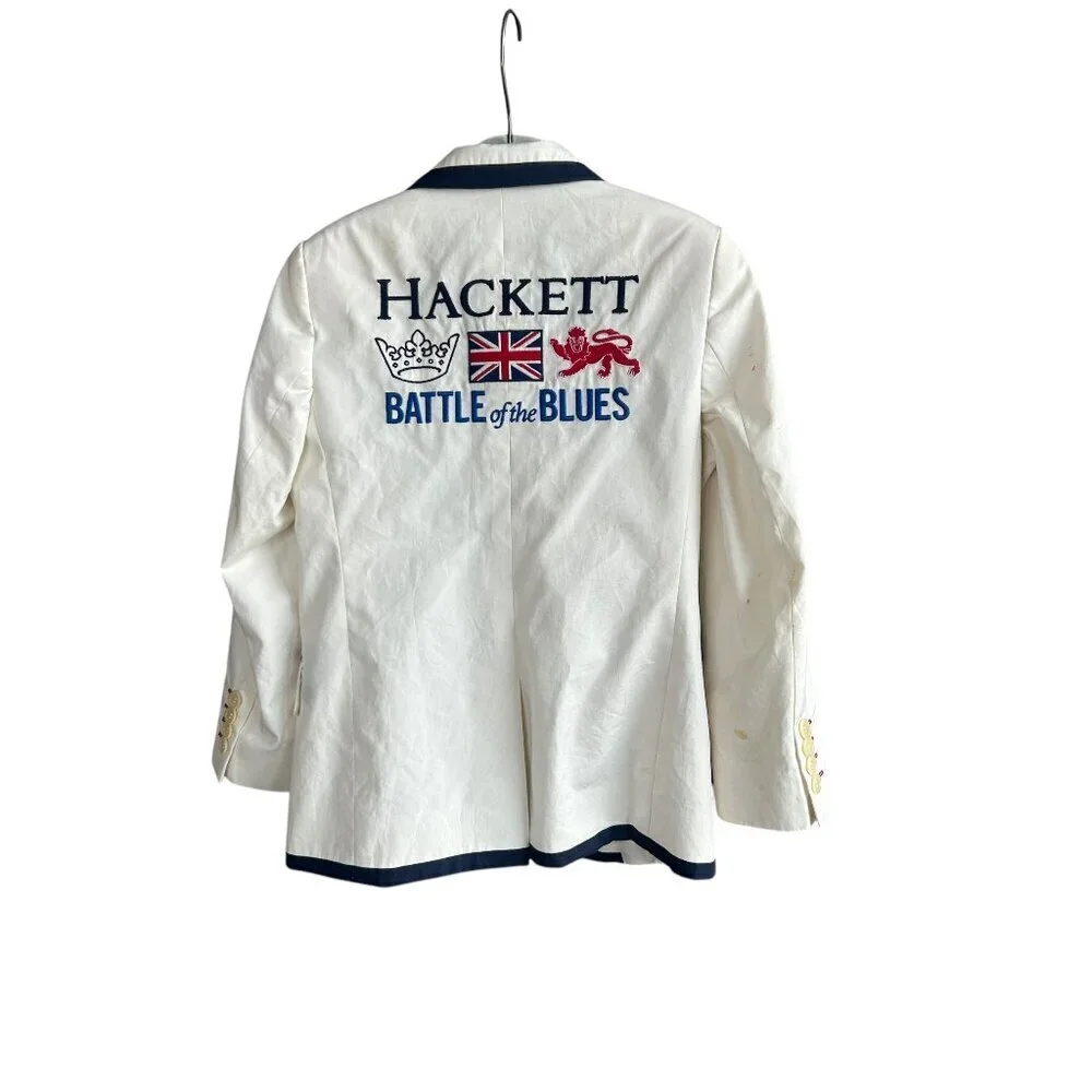 Hackett London Boys Battle of the Blues Blazer Size 7-8